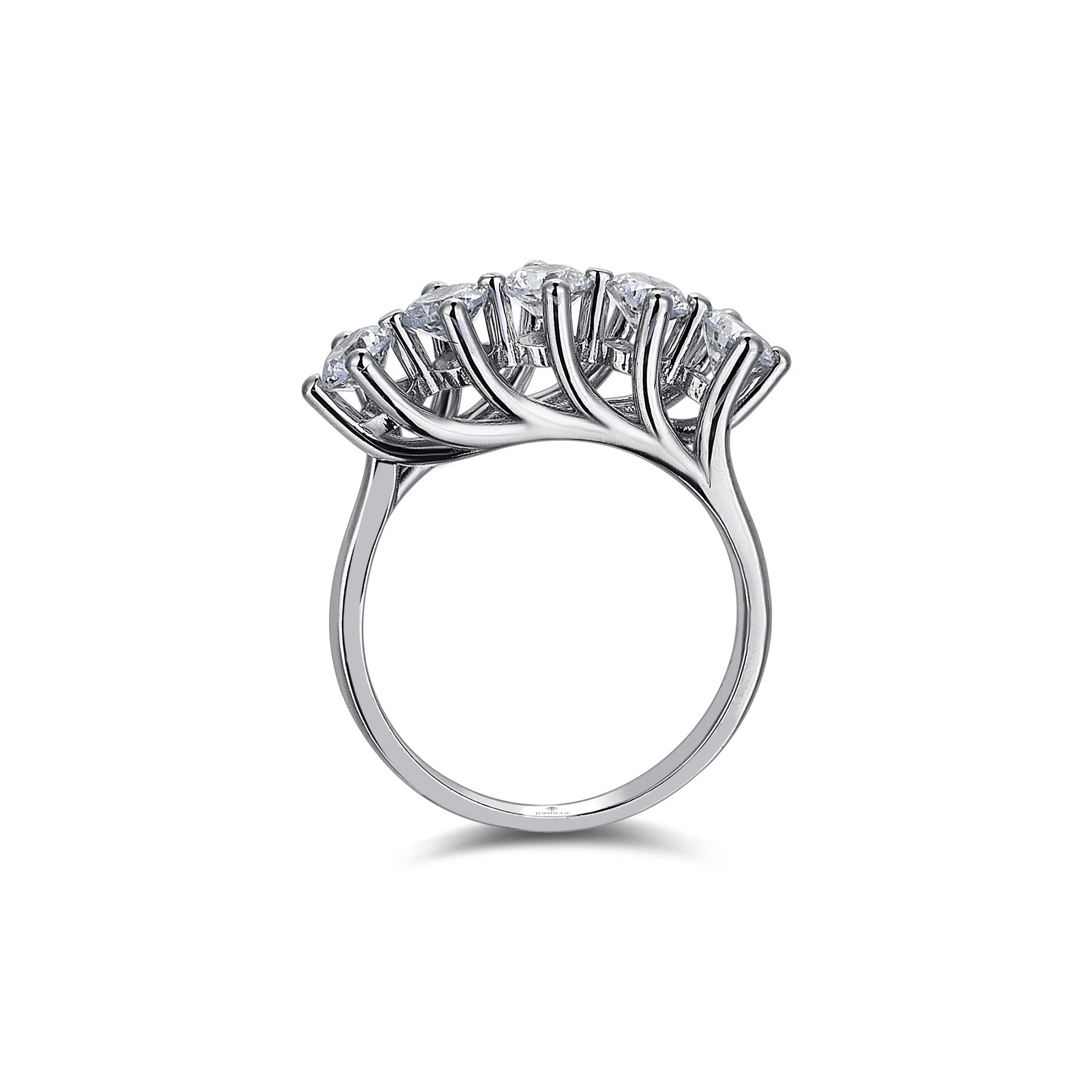 Diamond Five Stone Ring