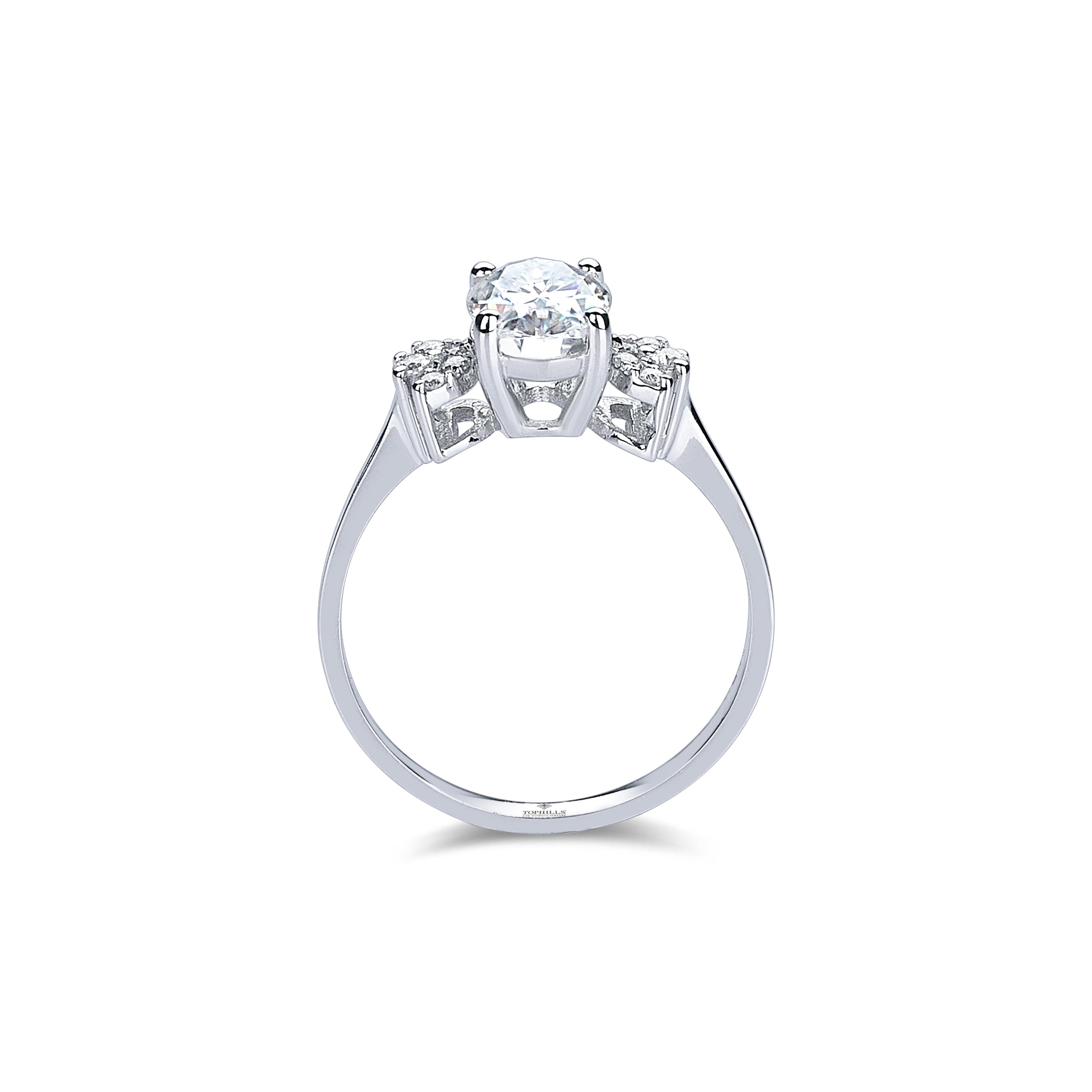 1.20 Carat Oval Diamond Solitaire Ring