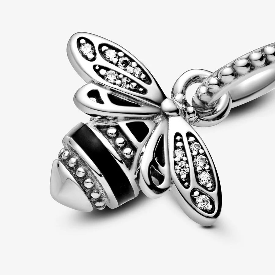 Sparkly Queen Bee Charm