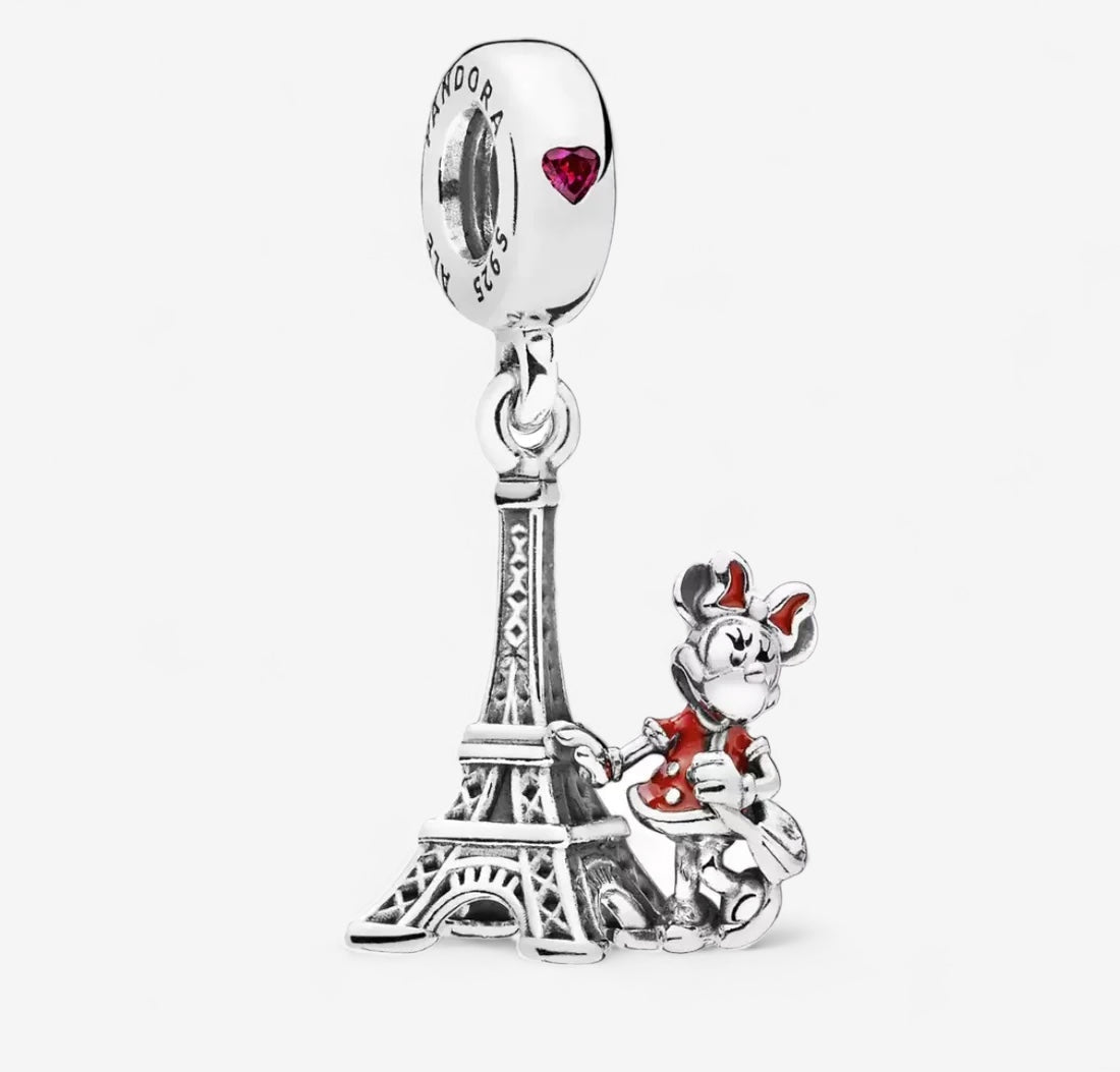 Minnie Mouse Eiffel Tower Charm