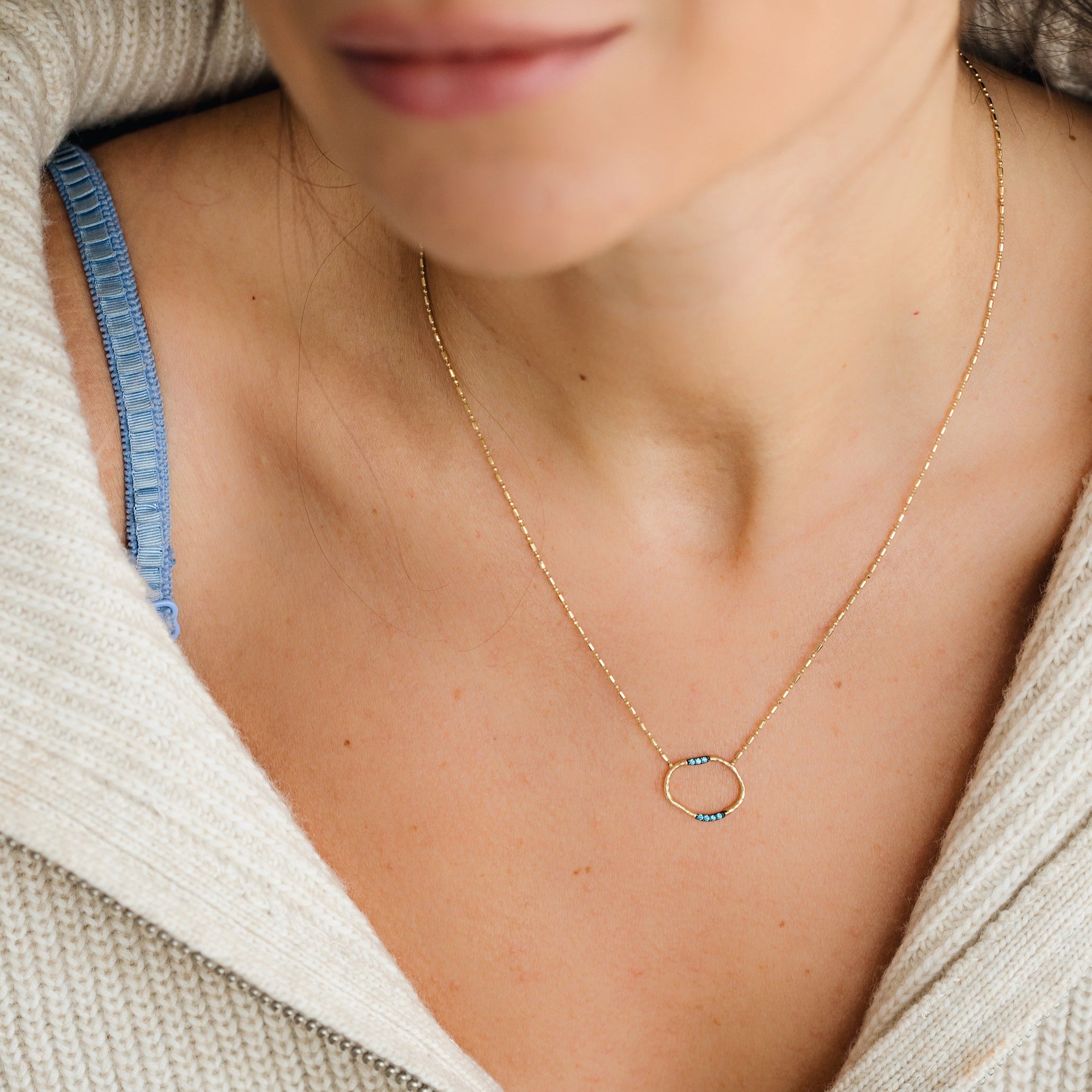 Blue Necklace