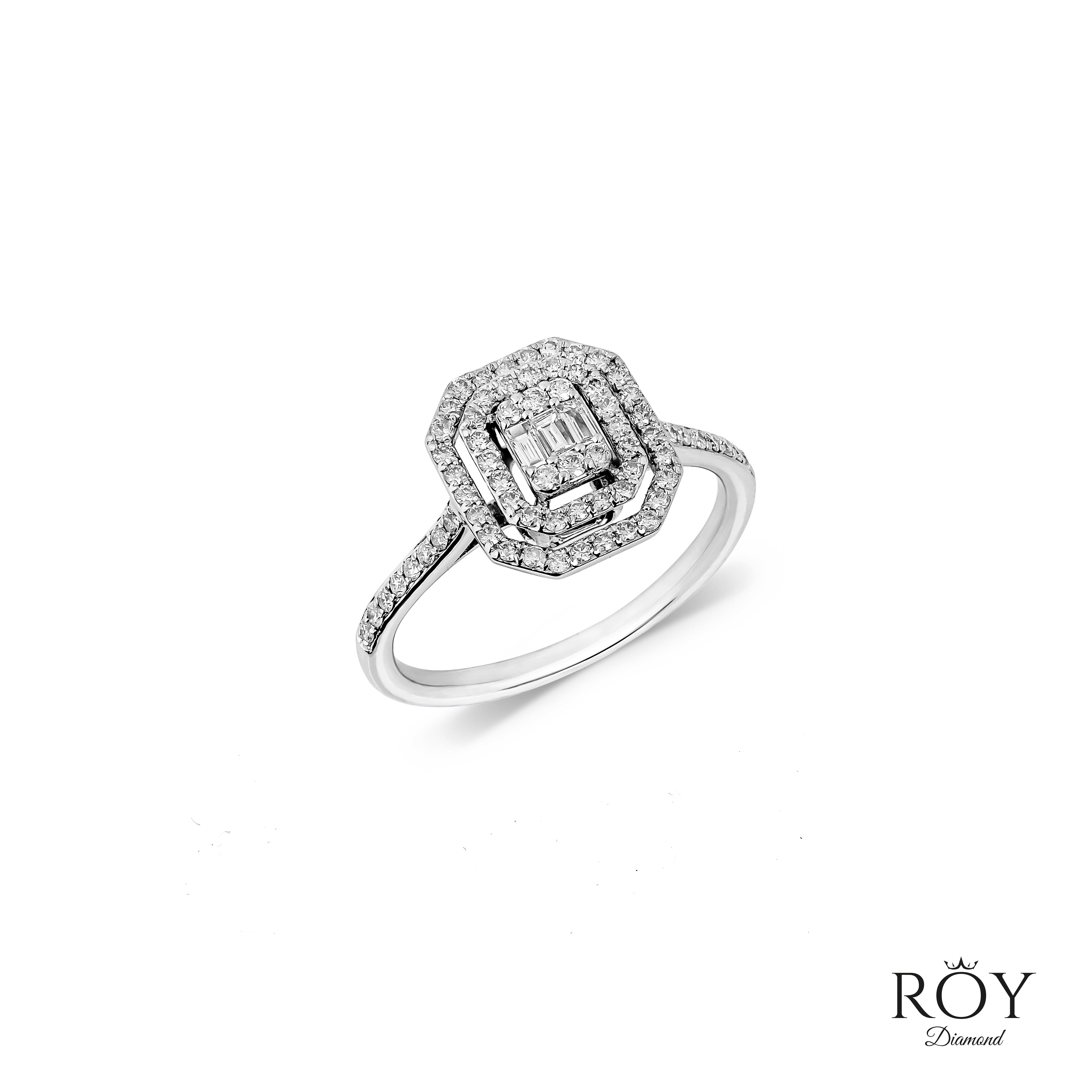 0.41 Carat Baguette Ring