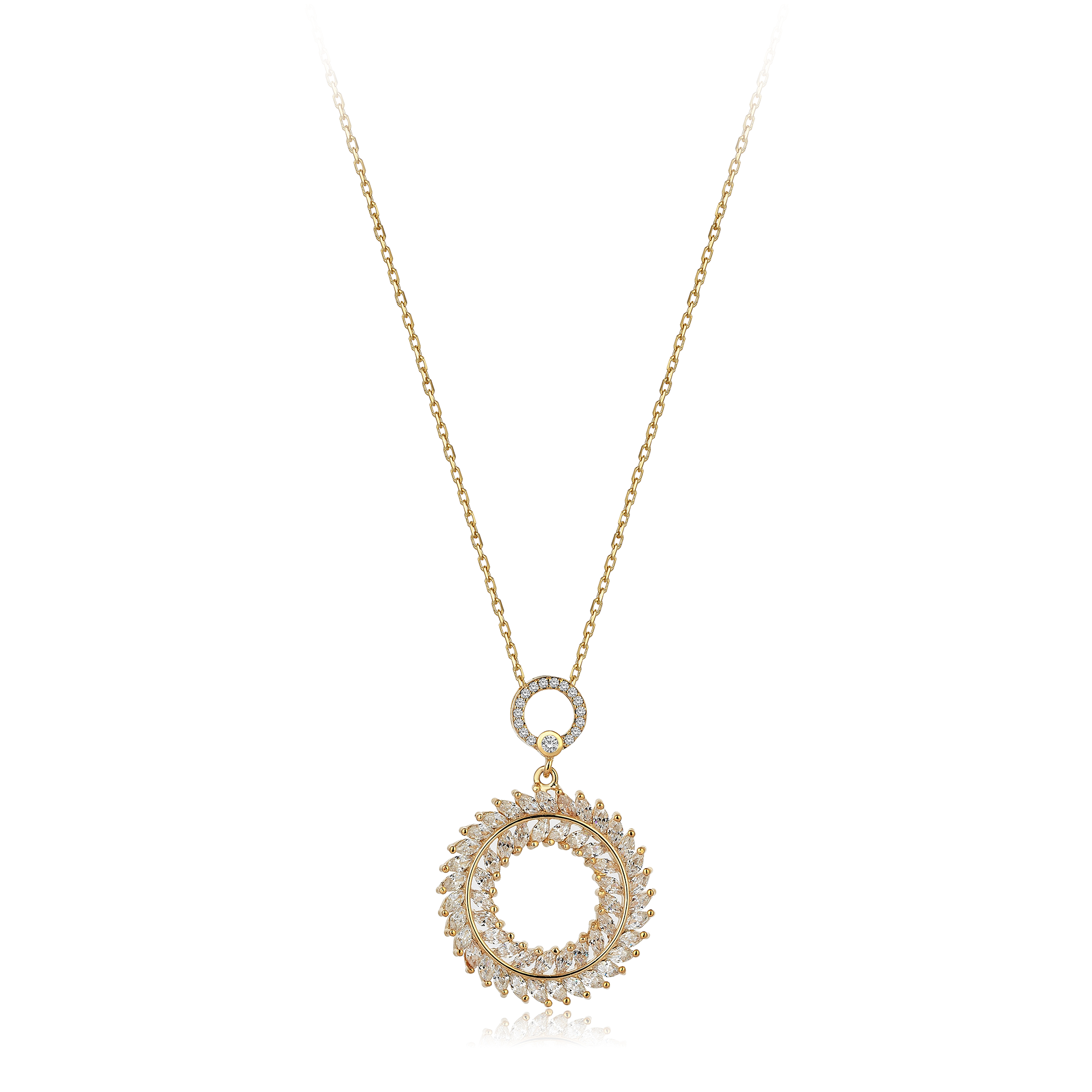 3 Carat Diamond Hybrid Gold Necklace SUPER OFFER PRICE