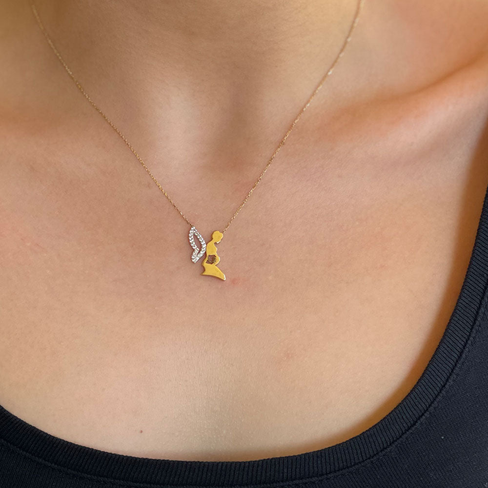 Angel Mother Necklace