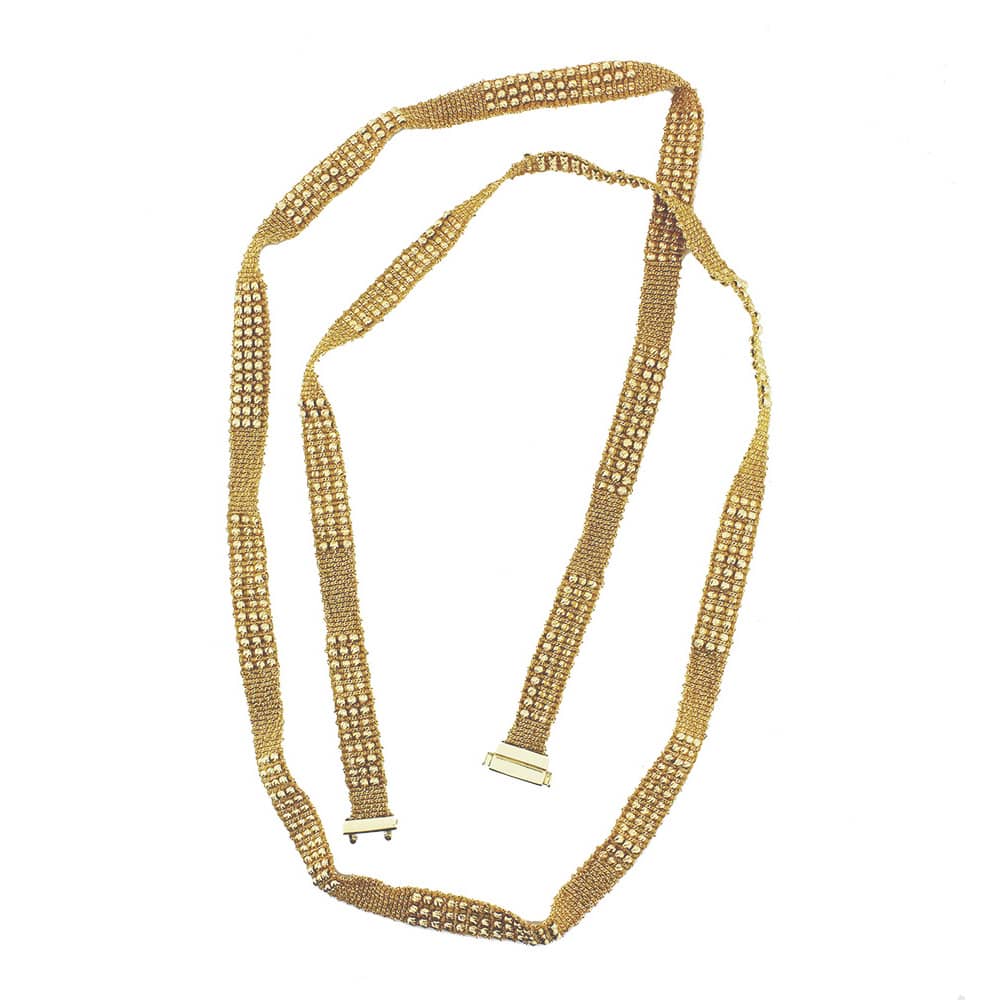 18 Carat Dorika Ball Special Embroidered Necklace
