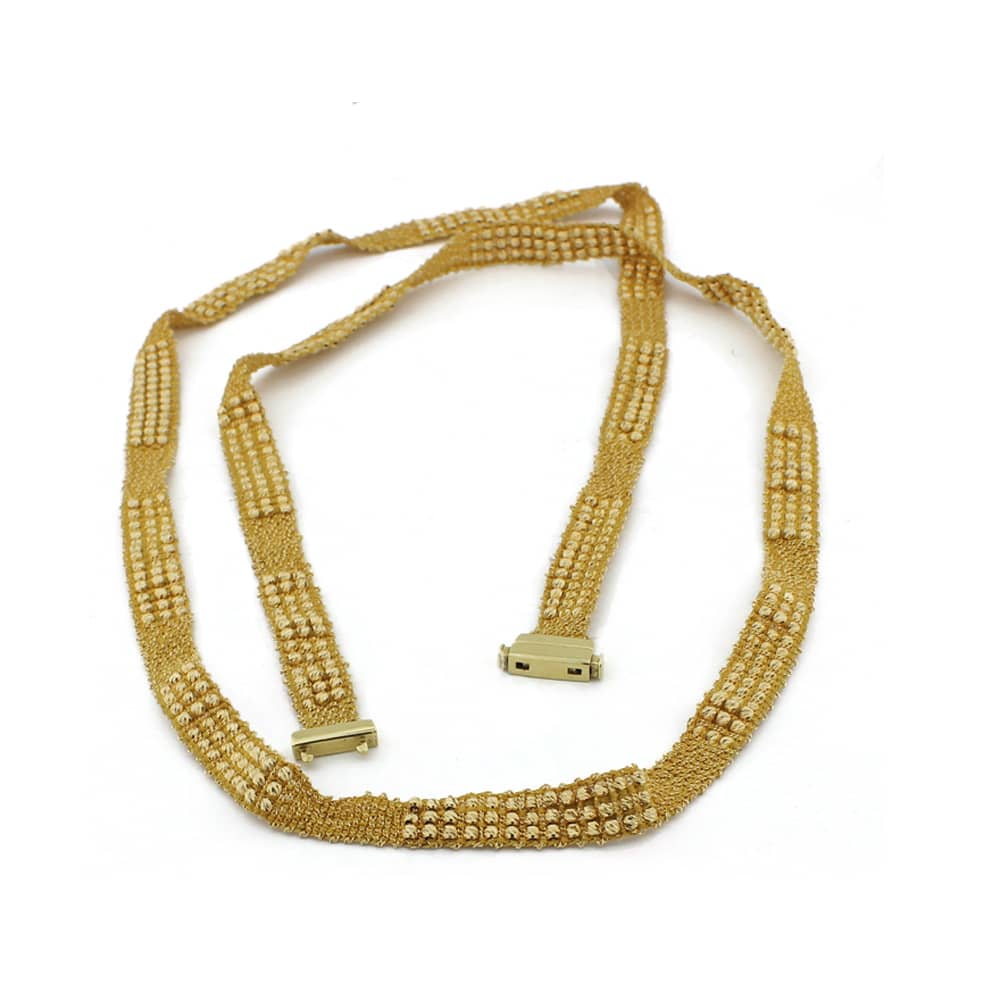 18 Carat Dorika Ball Special Embroidered Necklace