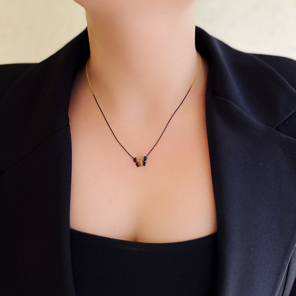 Global Warming Collection Butterfly Necklace