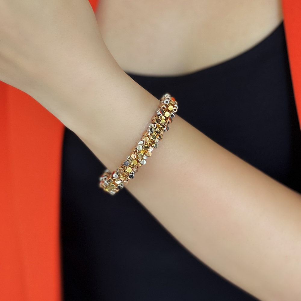 18 Carat Gold Imported Bracelet
