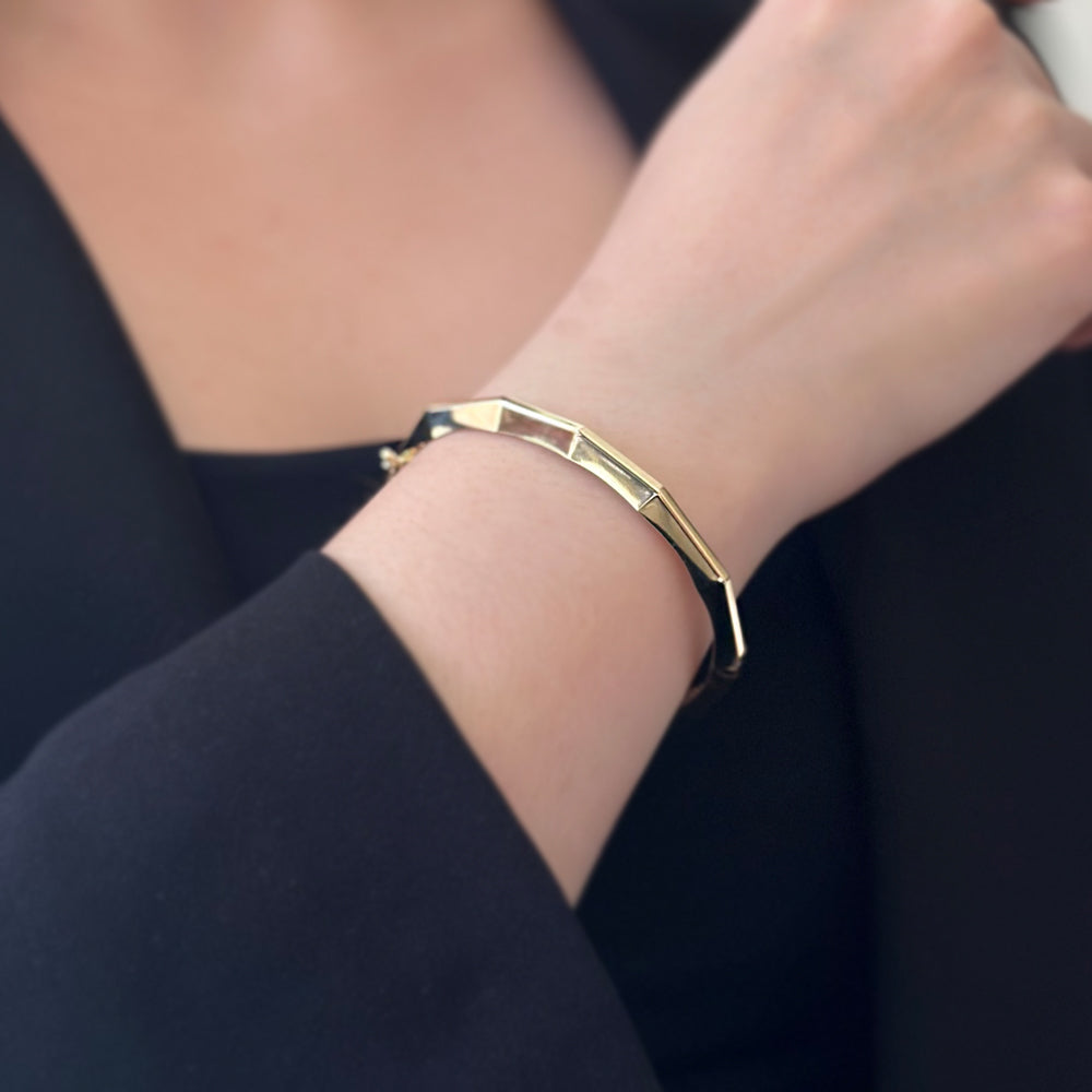 14 Carat Bone Model Handcuffs