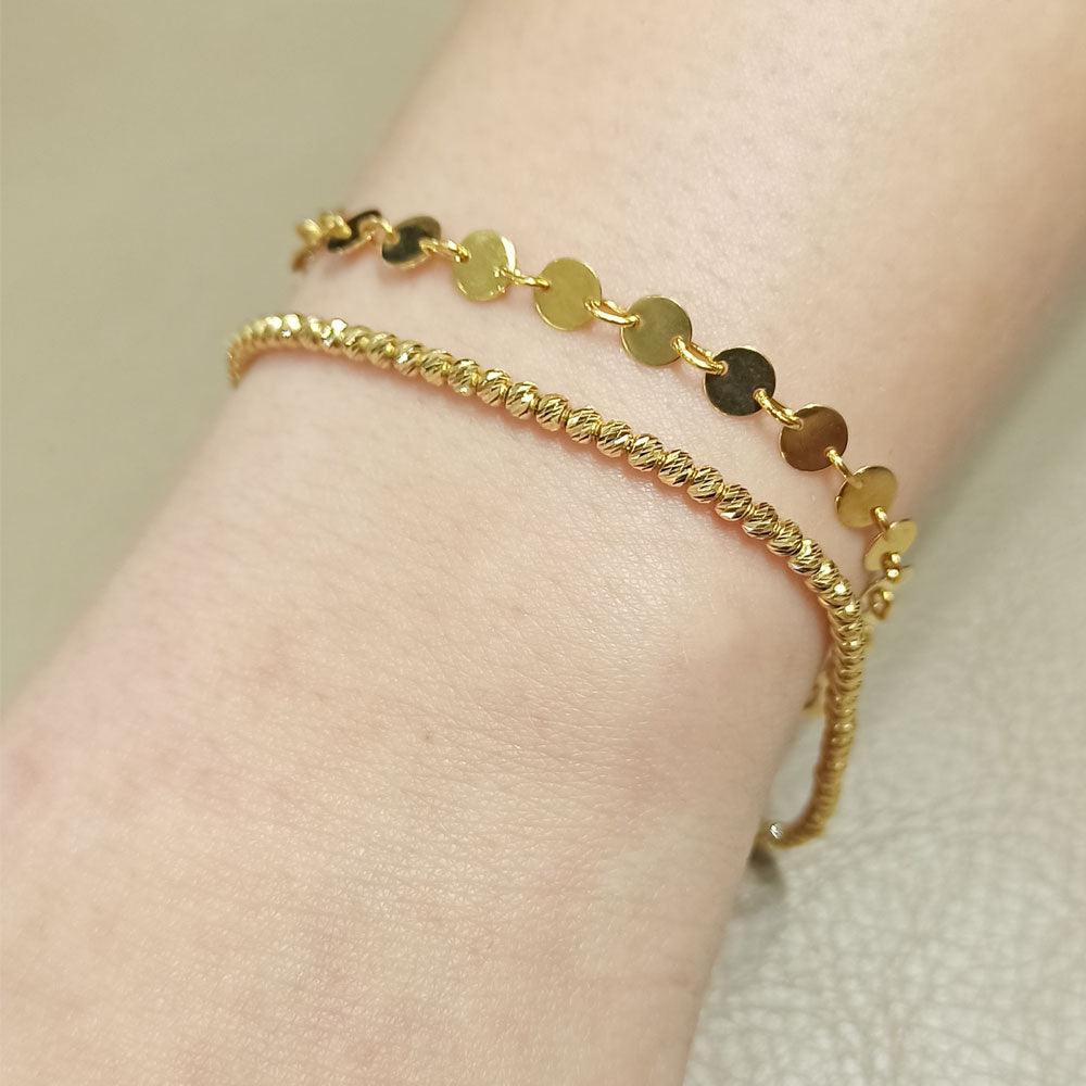 22 Carat Sequined Dorika Bracelet