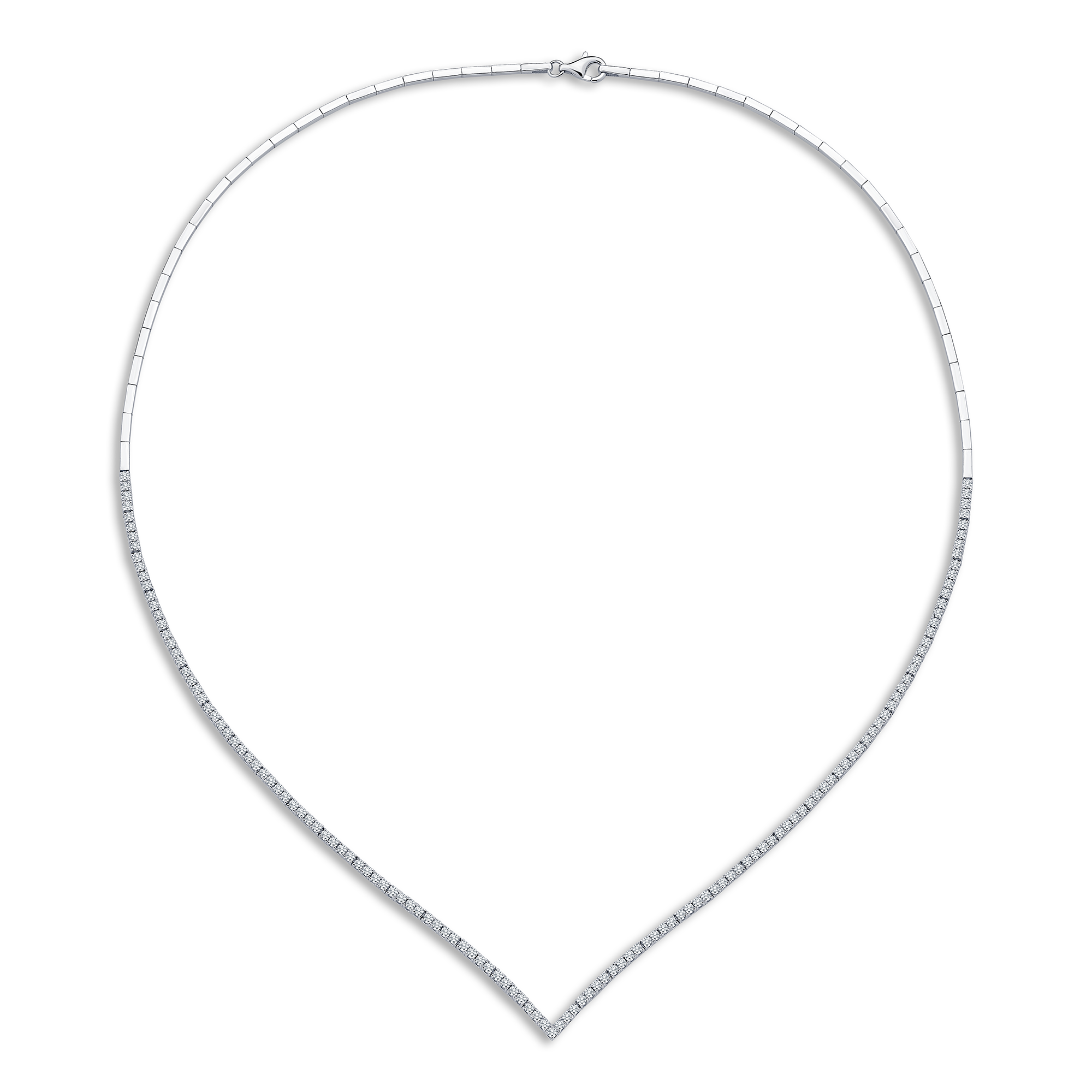 3.50 Carat Diamond Waterway Necklace Set