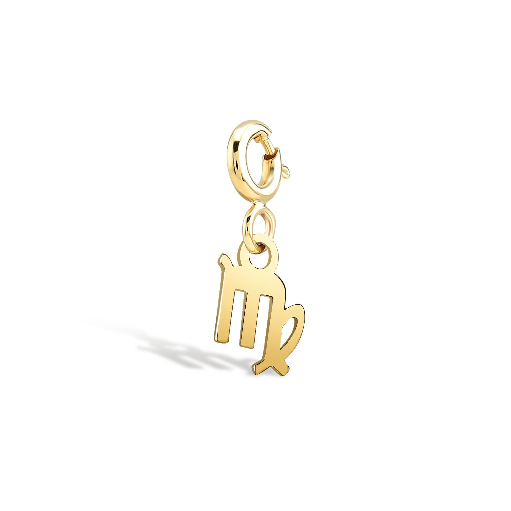 Virgo Virgo Gold Charm