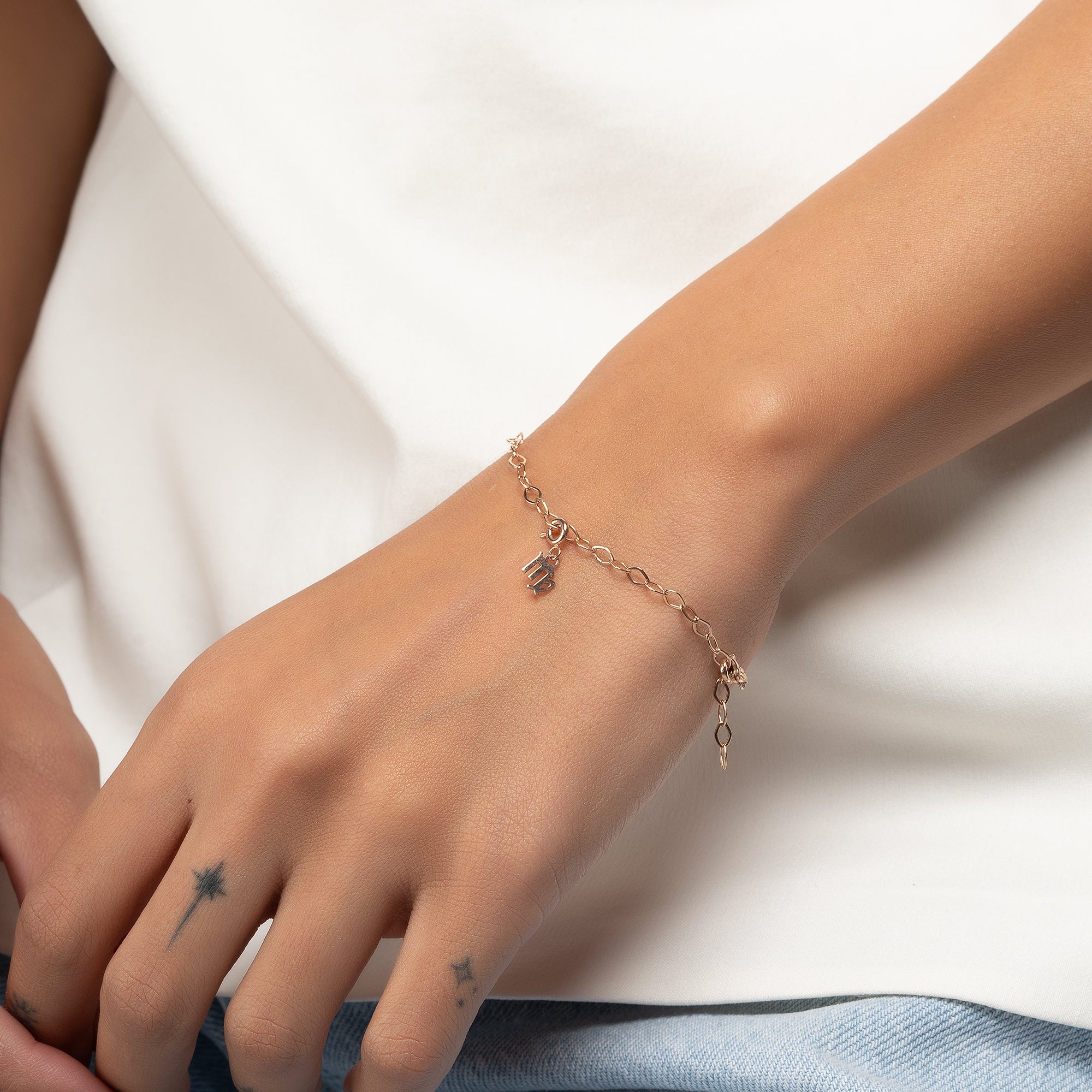 Virgo Virgo Gold Charm