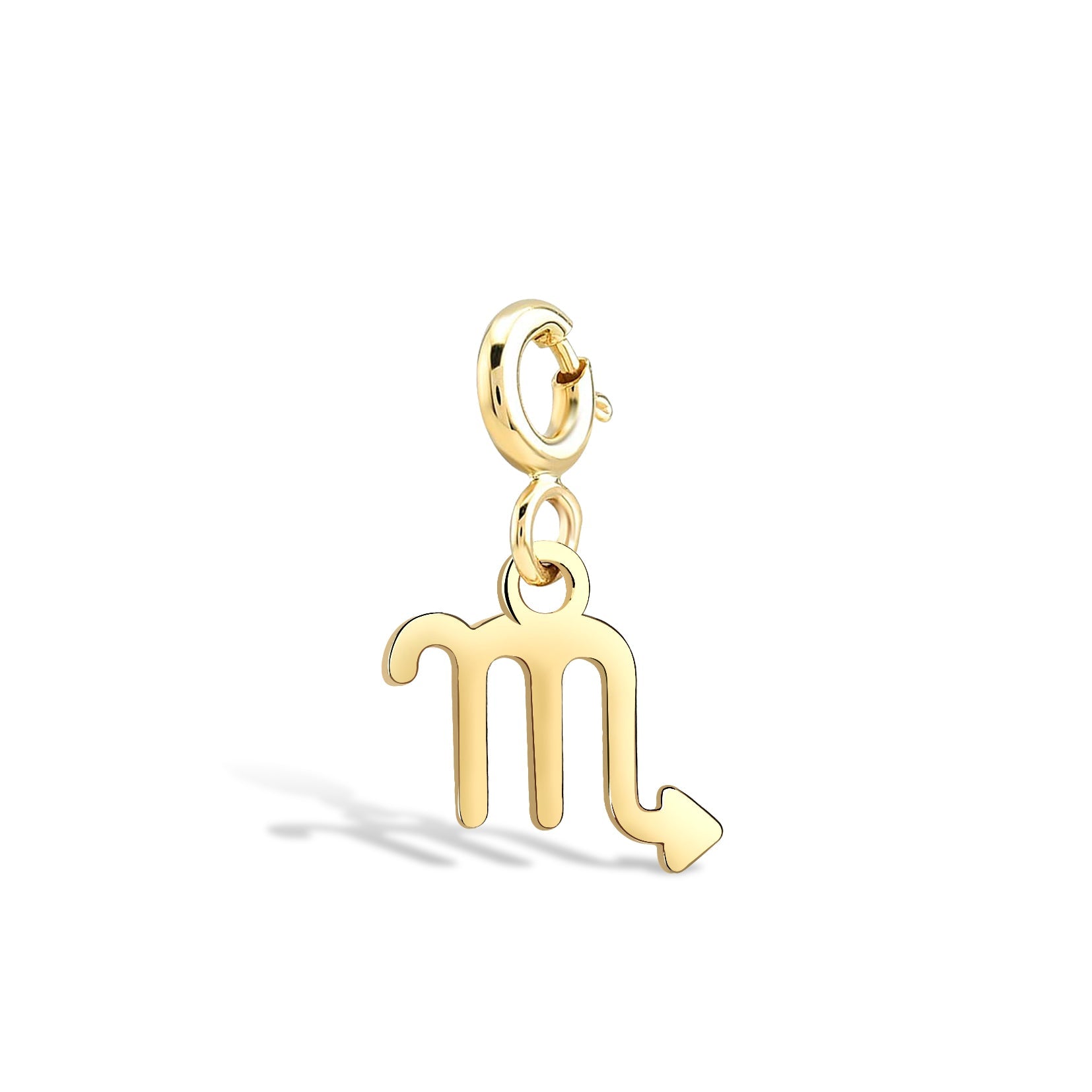 Scorpio Scorpio Gold Charm