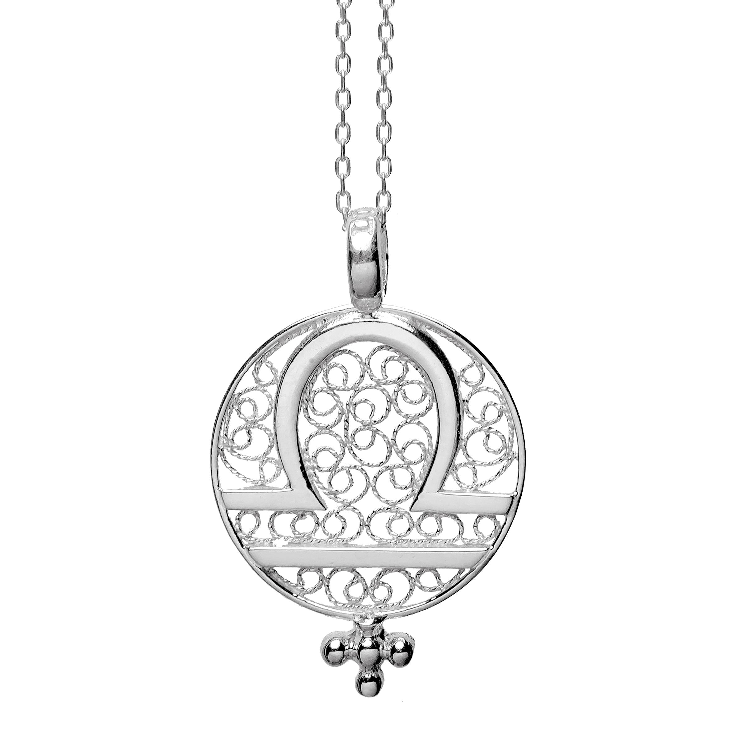 LIBRA HOROSCOPE NECKLACE