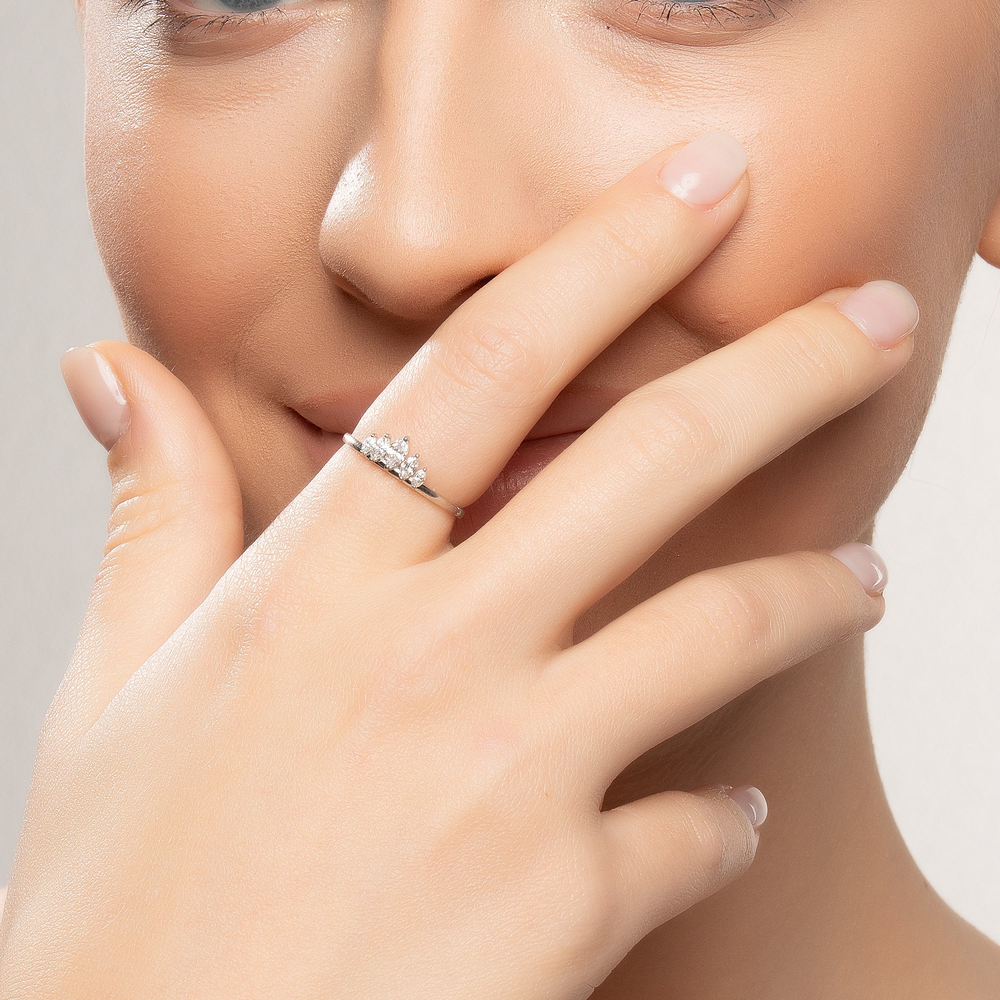 0.40 ct Symmetrical Marquise Form Diamond Ring