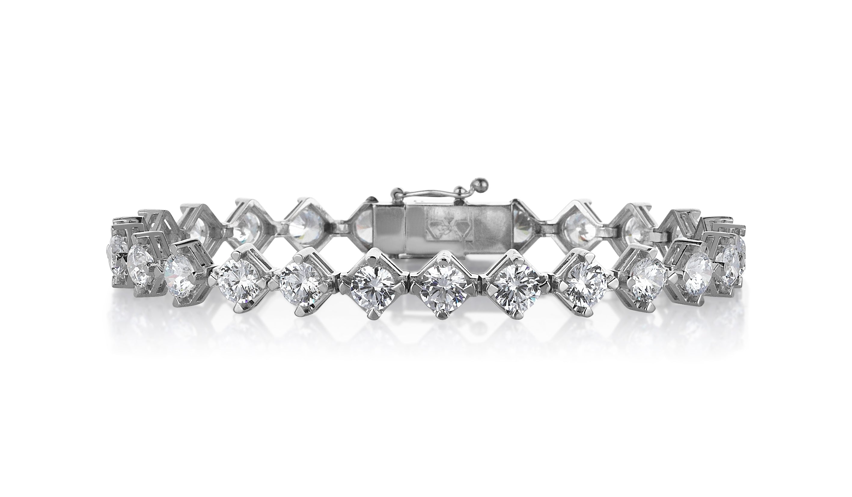 Diamond Hybrid Gold Waterway Bracelet