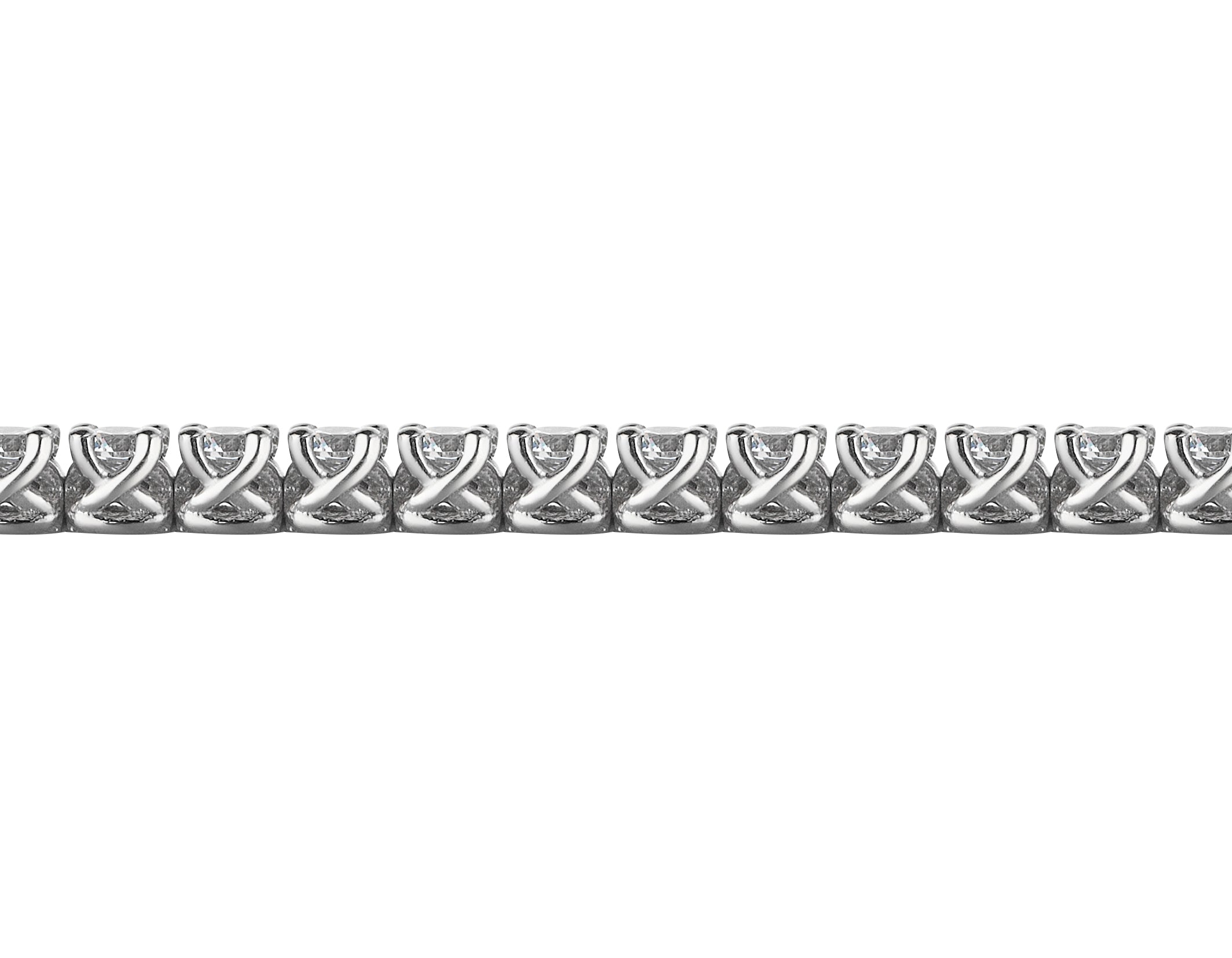 Diamond Hybrid Gold Waterway Bracelet