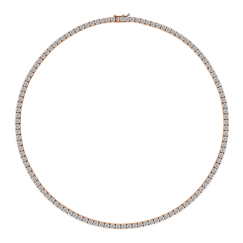 Diamond Hybrid Gold Waterway Necklace