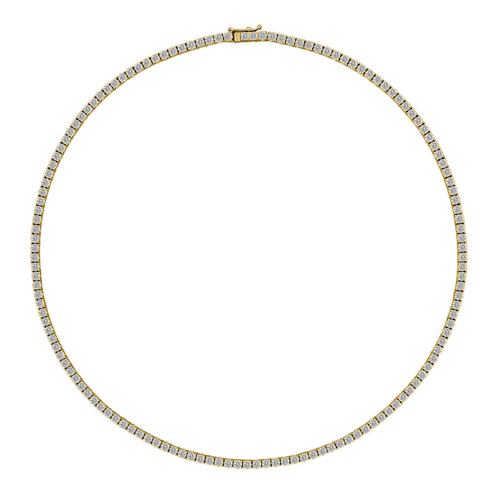 Diamond Hybrid Gold Waterway Necklace