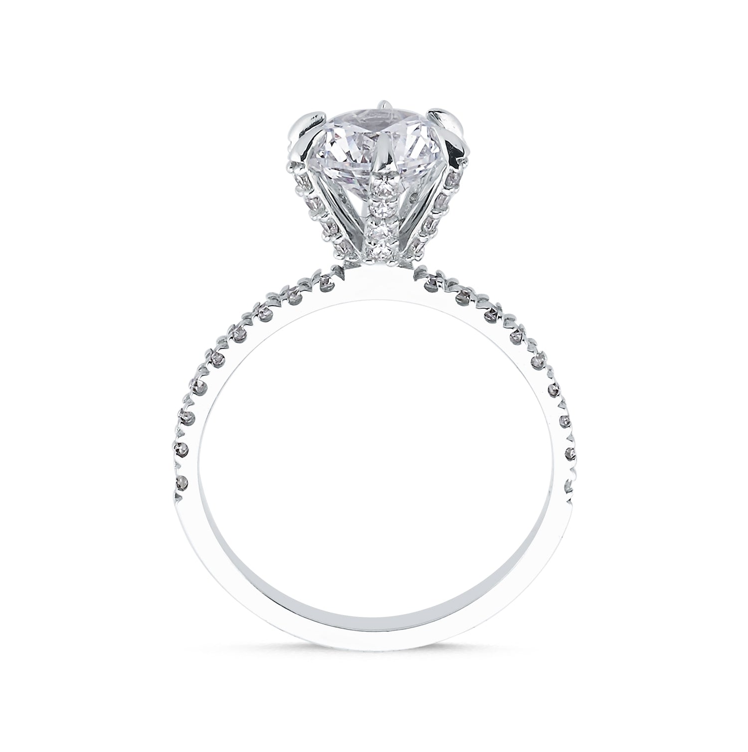 6 Prong Solitaire Diamond Ring