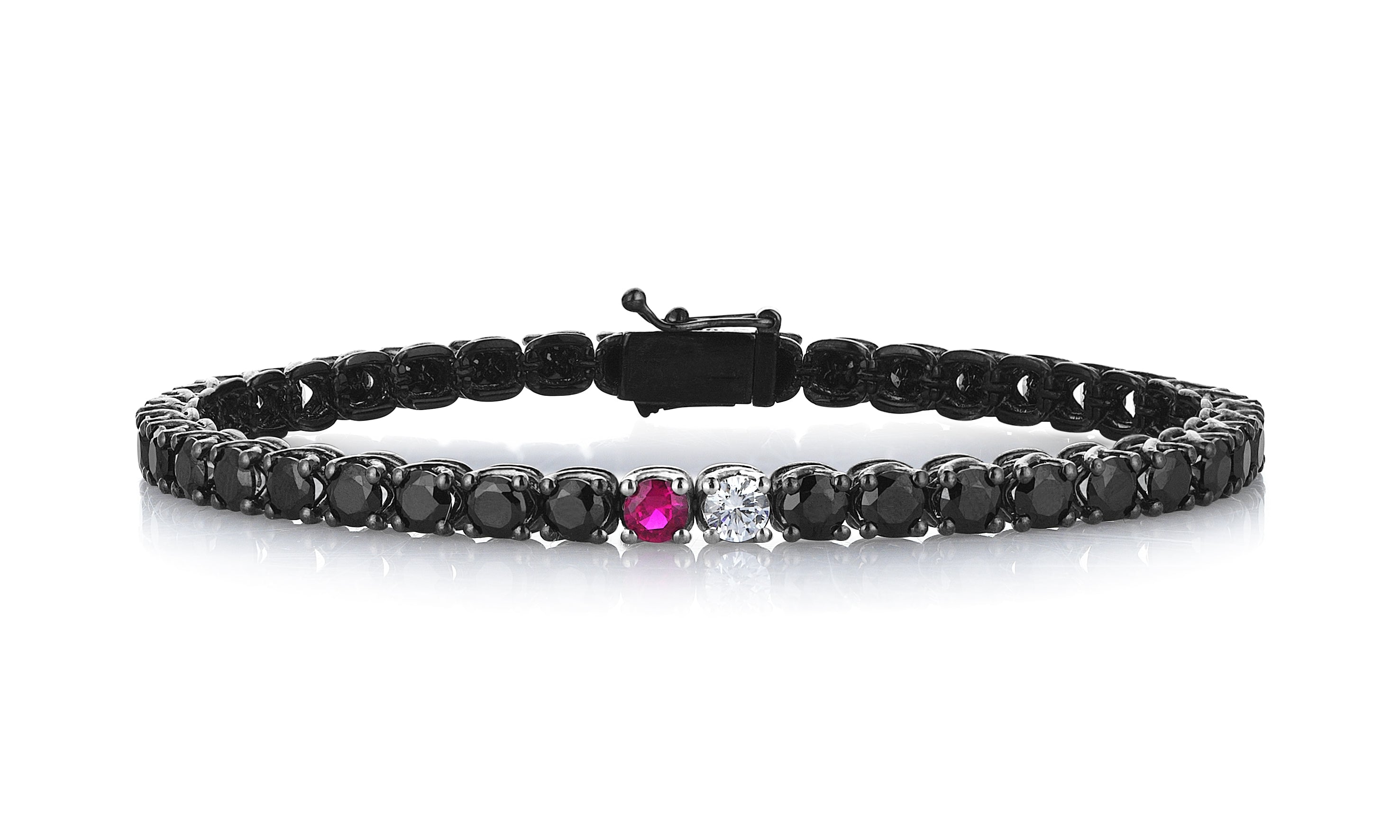 Black Diamond Hybrid Gold Waterway Bracelet
