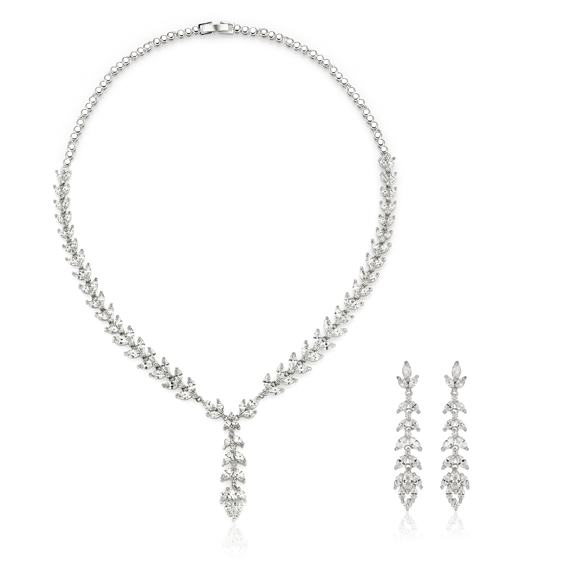 Artemis Diamond Hybrid Gold Necklace Set