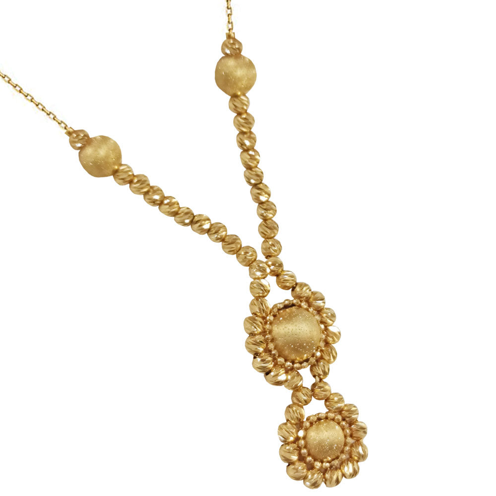 22 Carat Special Design Dorika Ball Necklace