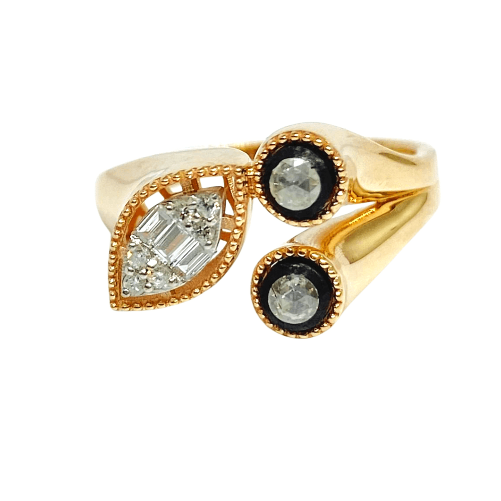 Baguette Diamond Double Ring