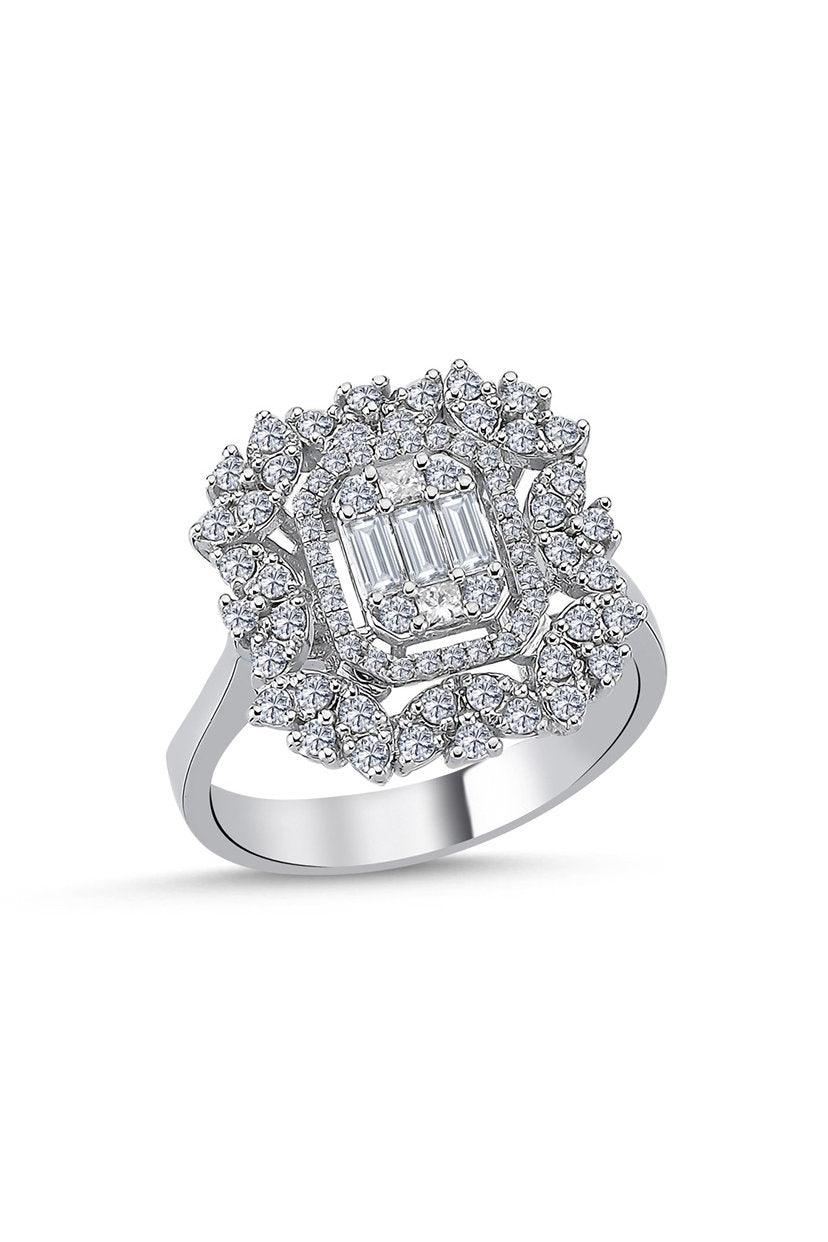 Baguette Diamond Special Design Ring