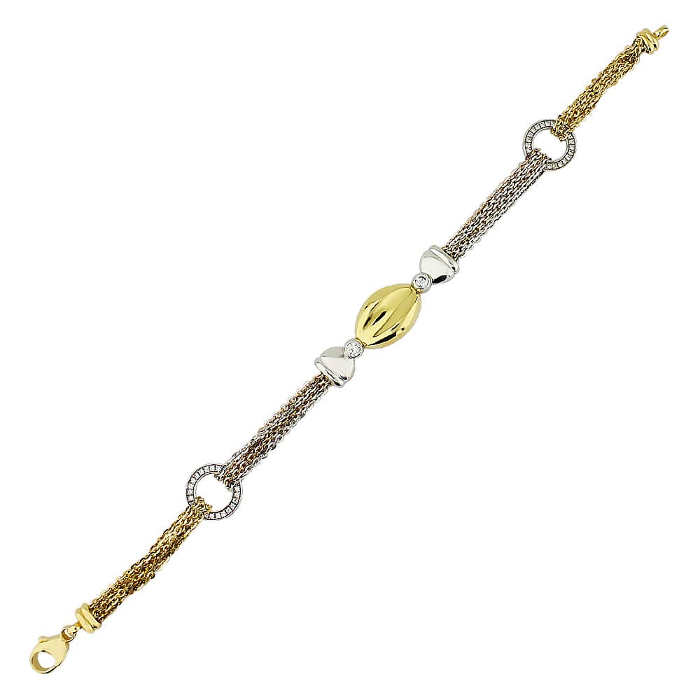 Special Design Chain Detailed Bracelet