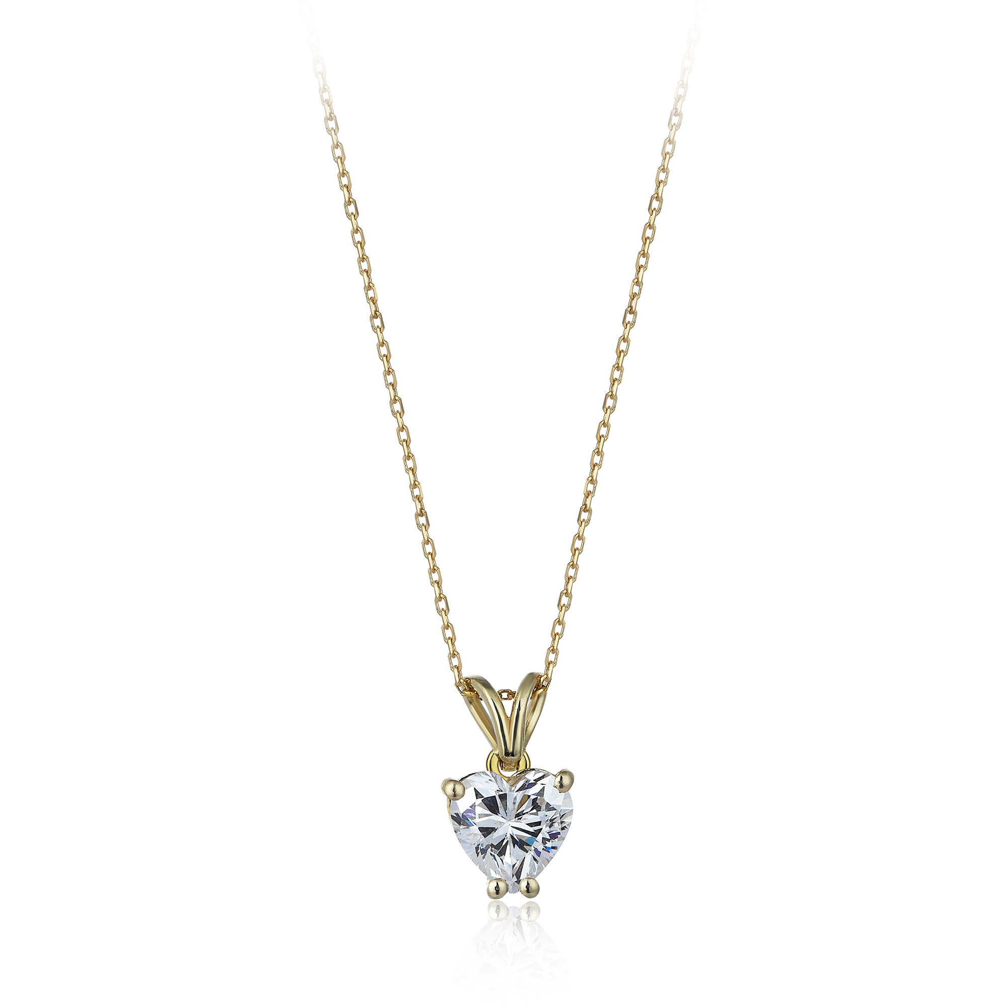 1 Carat Diamond Hybrid Gold Necklace