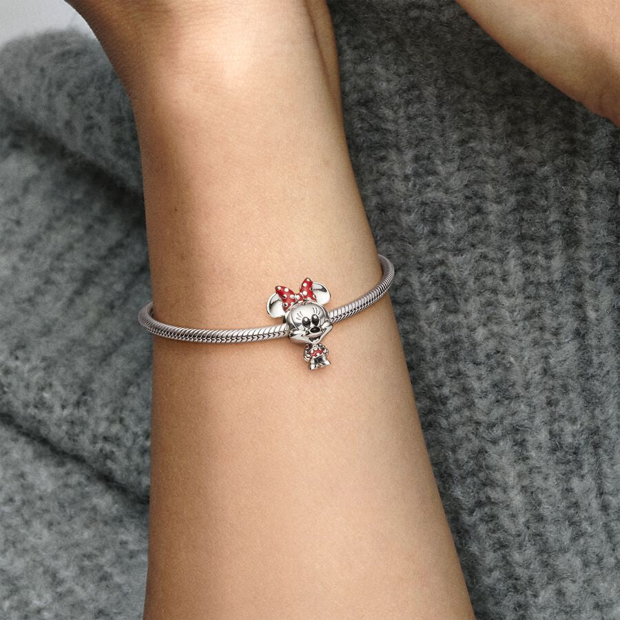 Minnie Mouse Charm with Red Pants