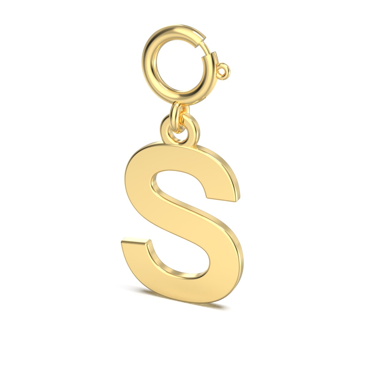 Letters Letter Gold Charm