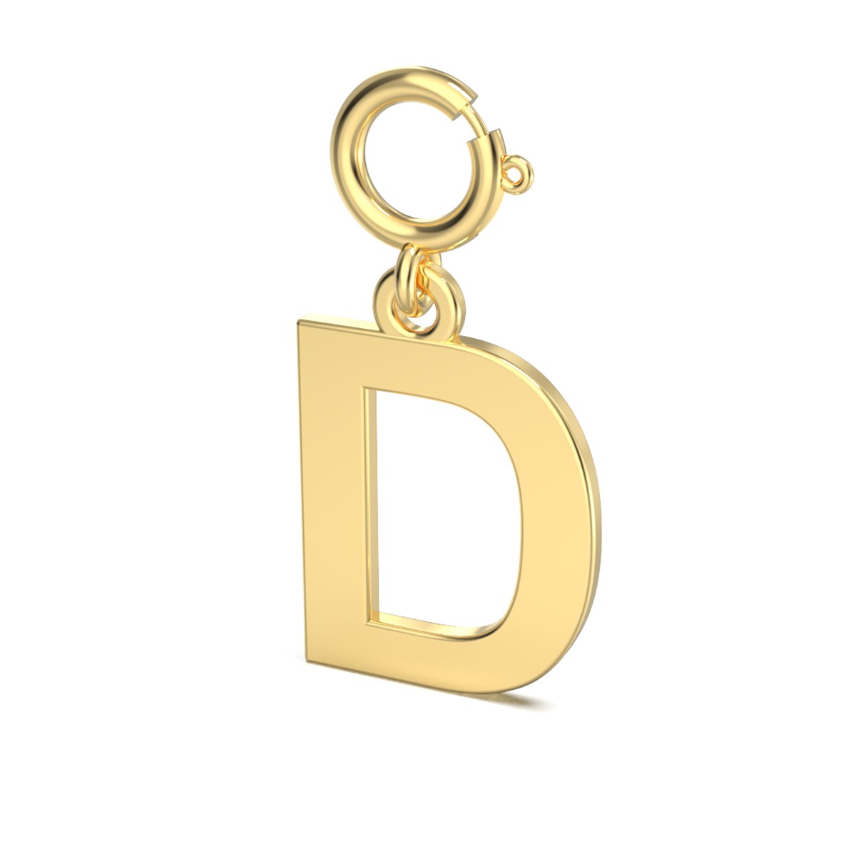 Letters Letter Gold Charm