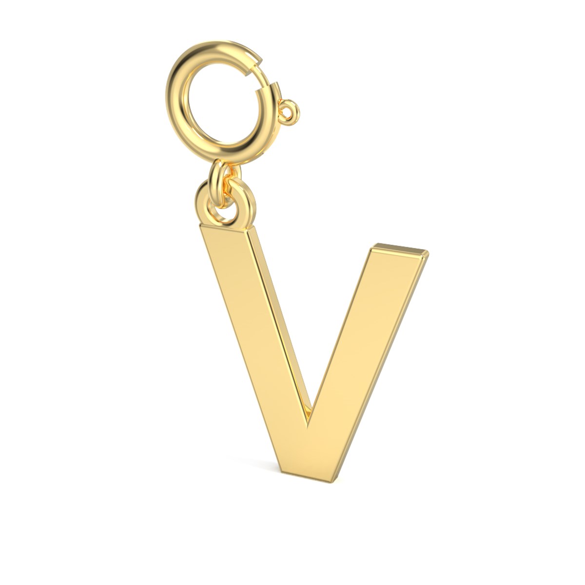 Letters Letter Gold Charm